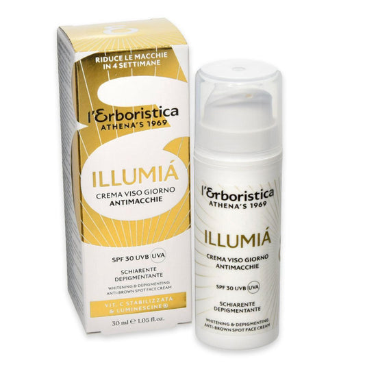 Illumia crema viso 30 ml antimacchie depigmentante spf 30 uvb/uva