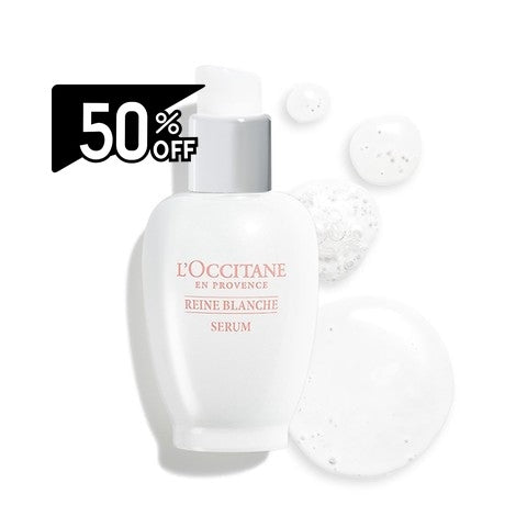 Loccitane Reine Blanche Brightening Serum 30ml | Carsha Black Friday 50% OFF