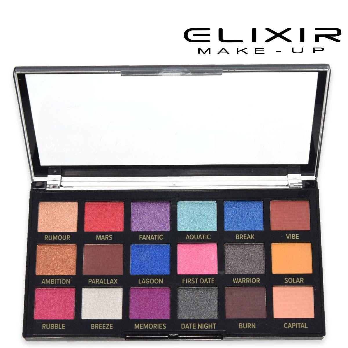 Wholesale Elixir palette eye shadow pro mod.k 18 colori | Carsha