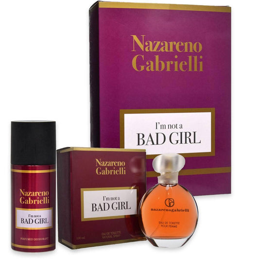 Wholesale Nazareno gabrielli i'm not a bad girl + edt 100 ml + deo 150 ml | Carsha
