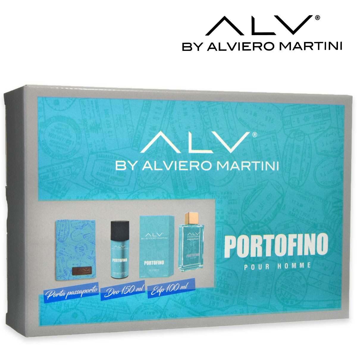 Wholesale Alviero martini portofino edp 100 ml+deo 150 ml + porta passaporto pour homme | Carsha