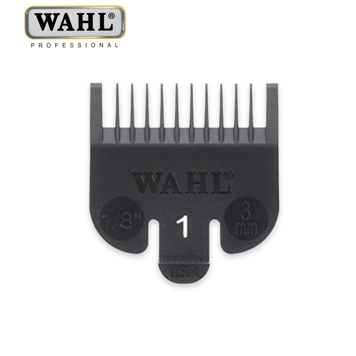 "RIALZO WAHL N. 1 - 1/8"" 3MM NERO"