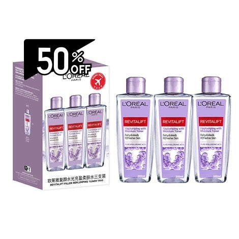 Loreal Paris Revitalift Filler Replumping Toner Trio | Carsha Black Friday 50% OFF