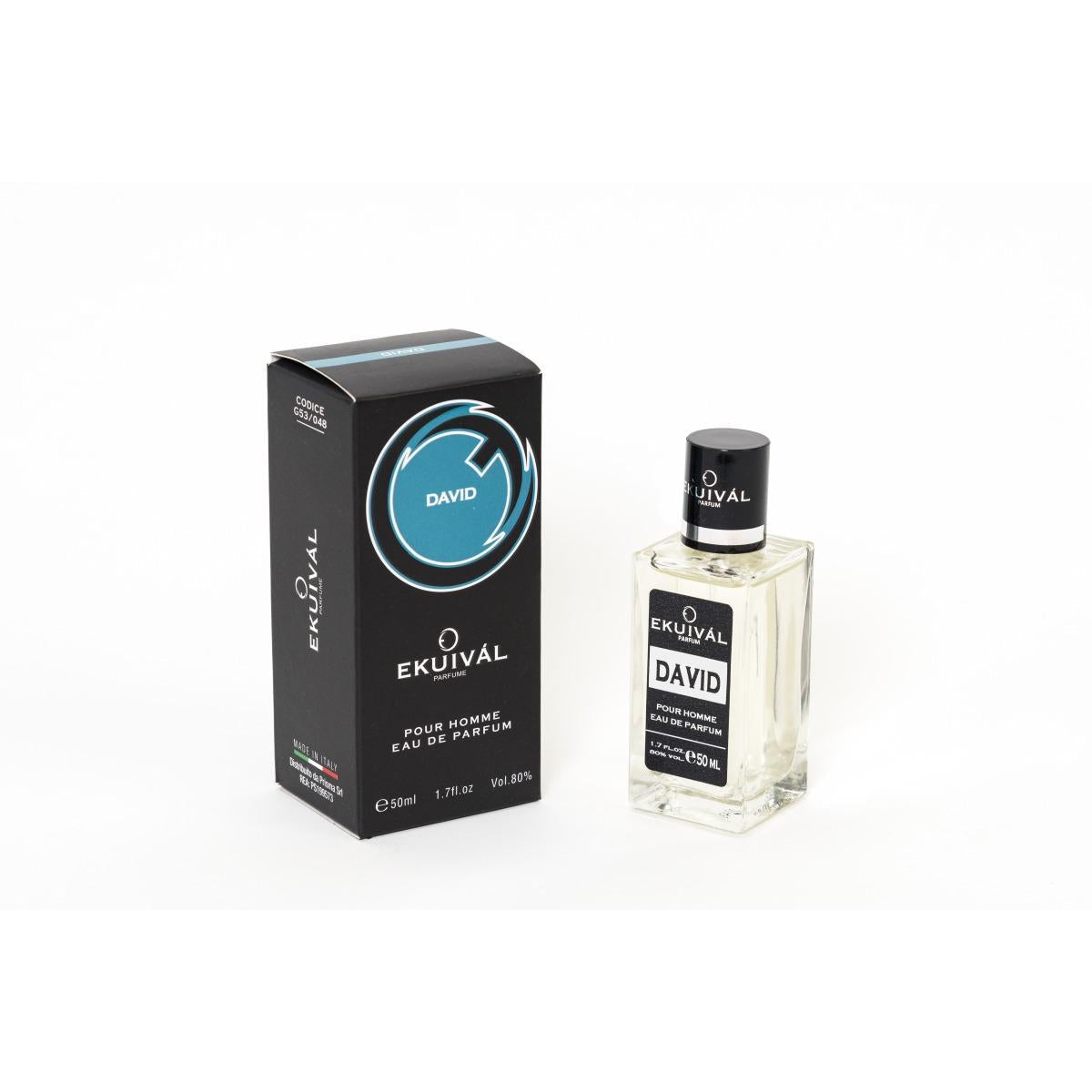 Wholesale Eau de Parfum maschile 50 ml ekuival david | Carsha