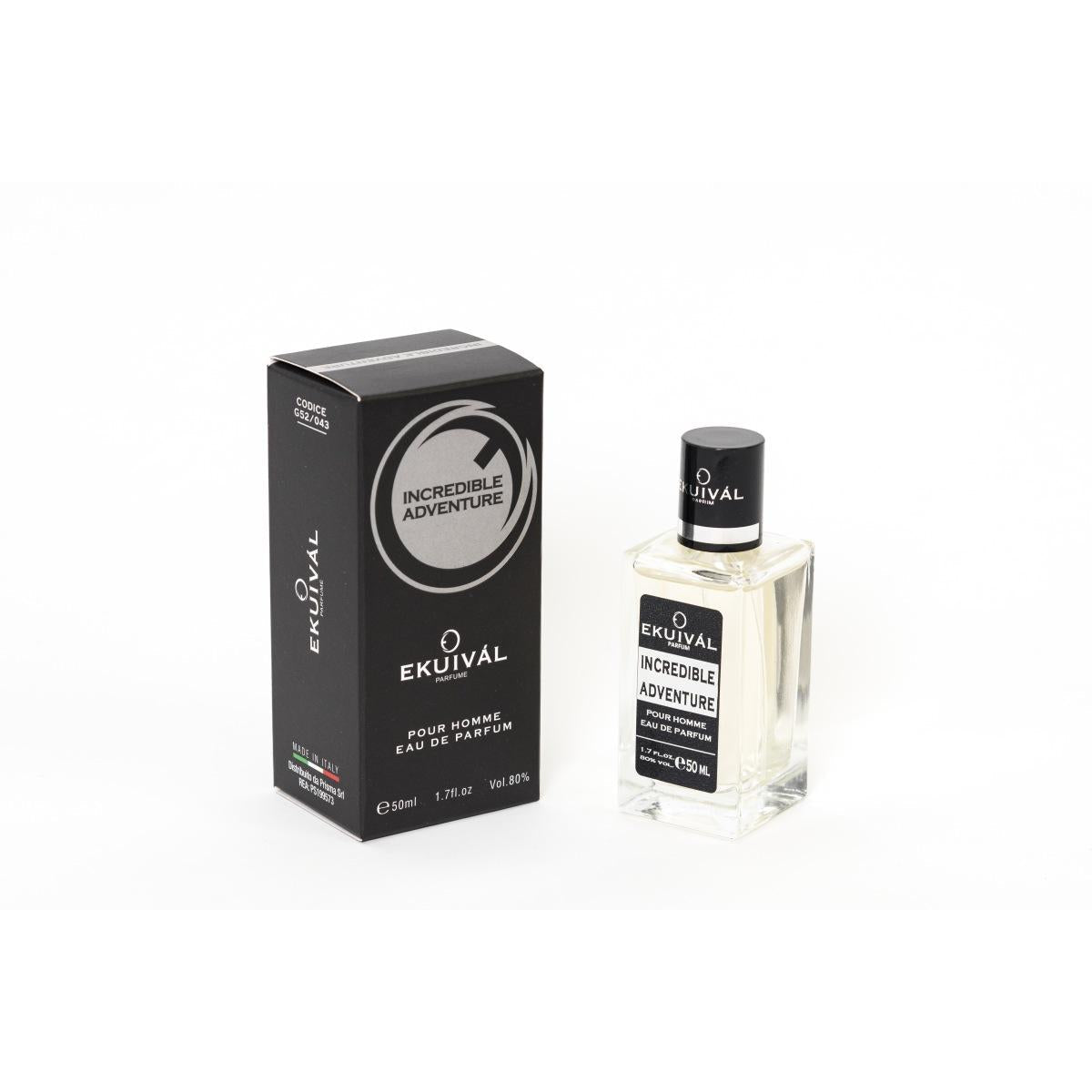 Wholesale Eau de Parfum maschile 50 ml ekuival incredible adventure | Carsha