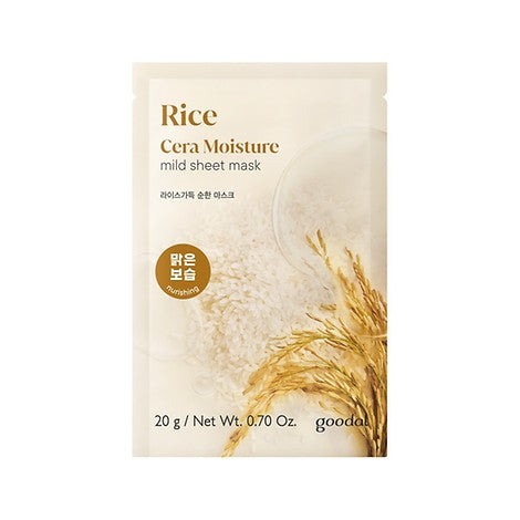 Clio Goodal Rice Cera Moisture Mild Sheet Mask | Carsha Skincare Deals 50% OFF