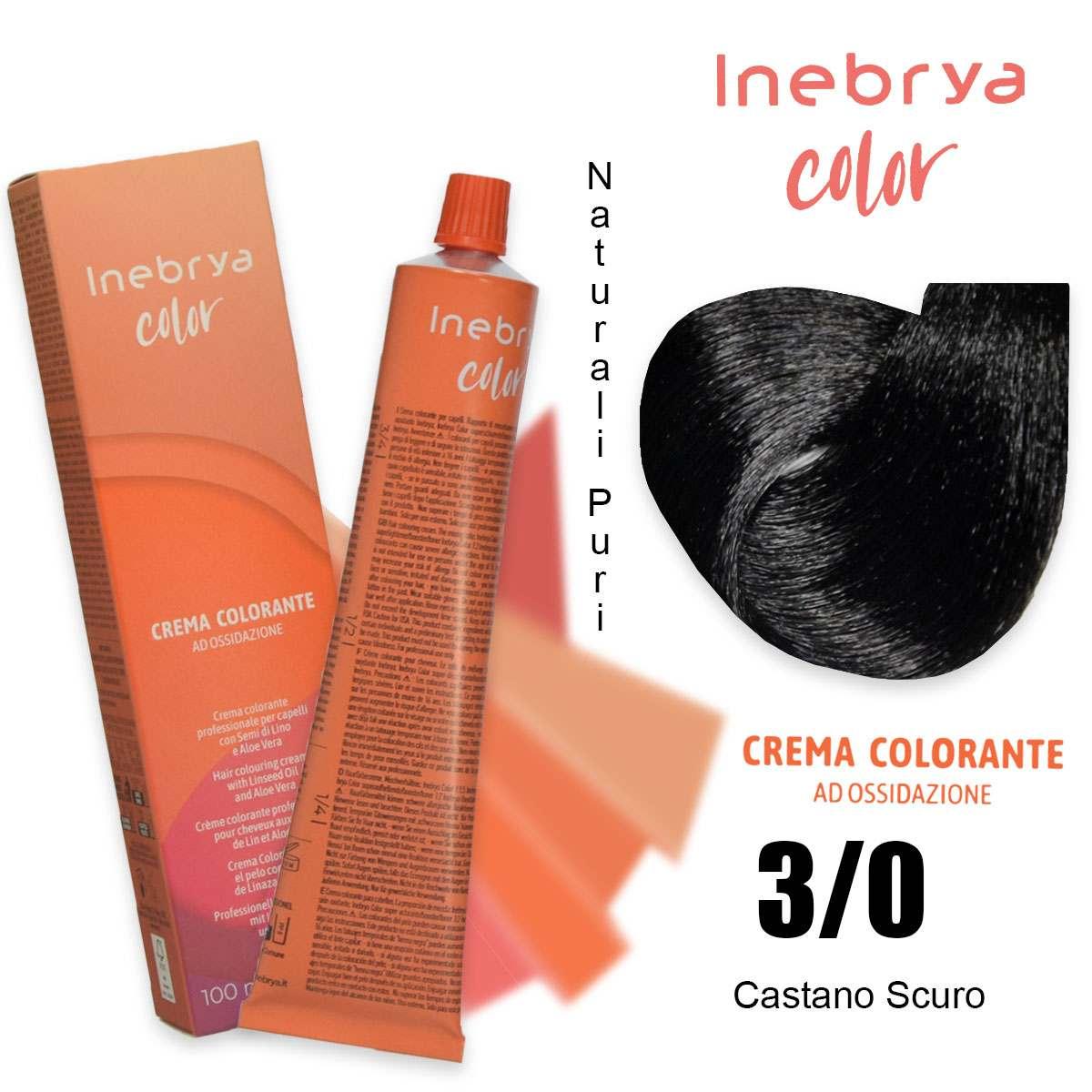 Inebrya crema colorante 100 ml castano scuro