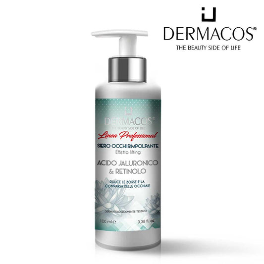 Dermacos linea professional siero occhi rimpolpante acido jaluronico 100 ml
