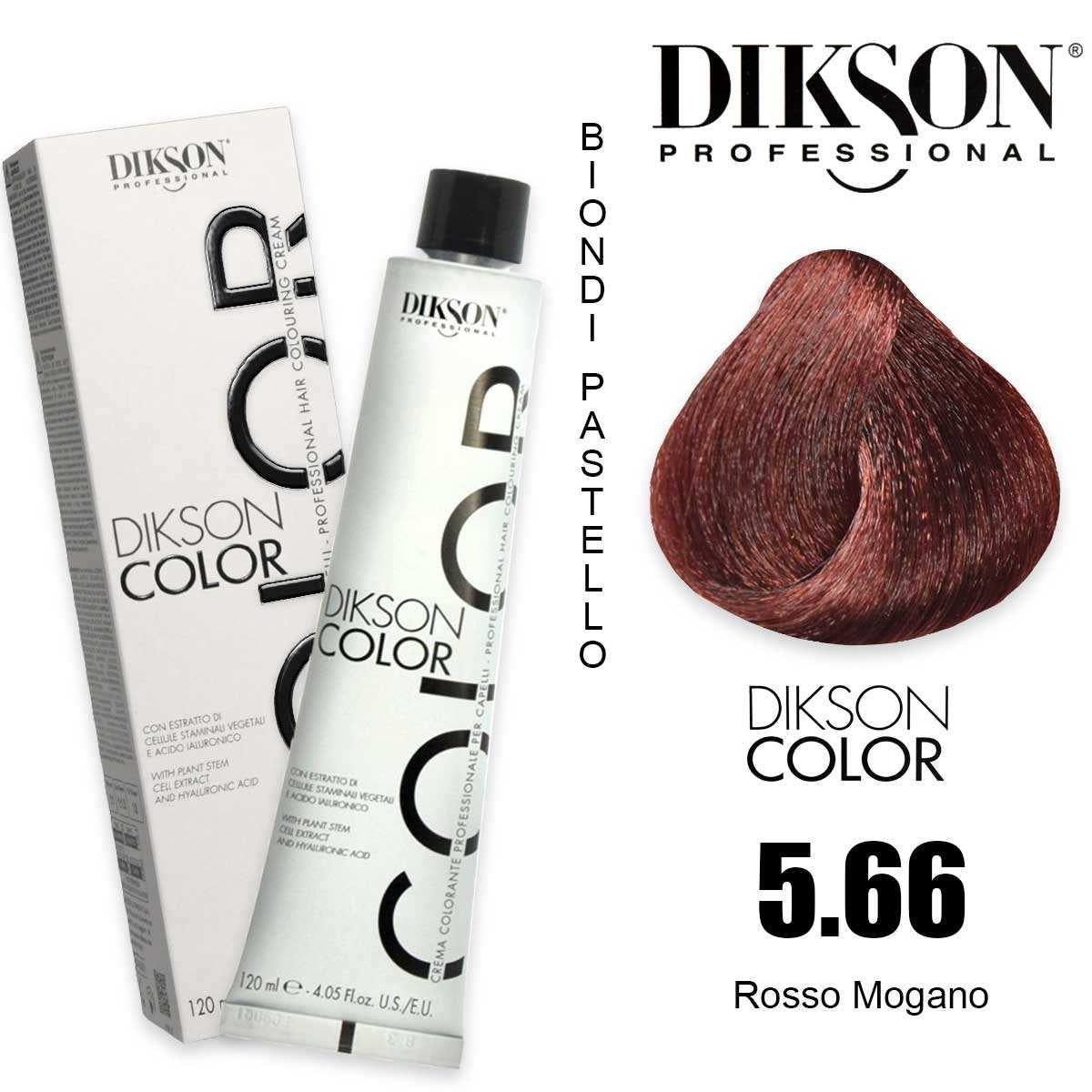 Dikson color 120 ml 5.66 - 5rr rosso mogano