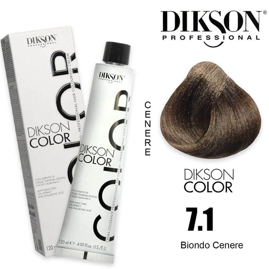 Dikson color 120 ml 7.1 - 7c biondo cenere