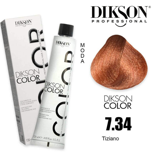 Dikson color 120 ml 7.34 - 91ro tiziano