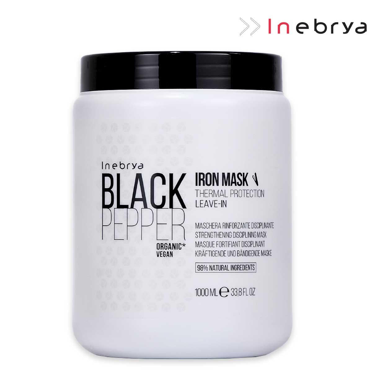 Inebrya iron mask 1000 ml black pepper