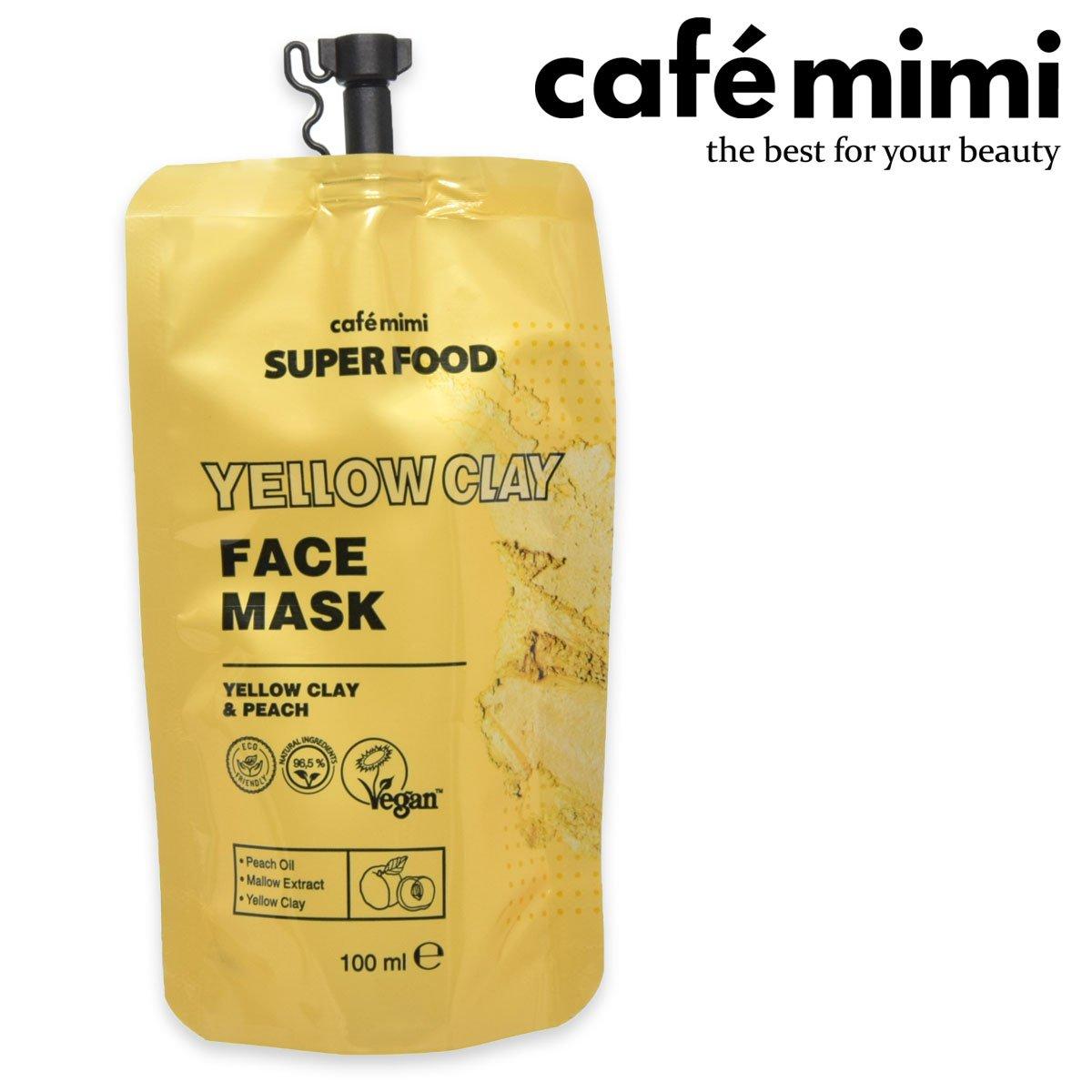 Cafe mimi maschera viso argilla gialla 100ml
