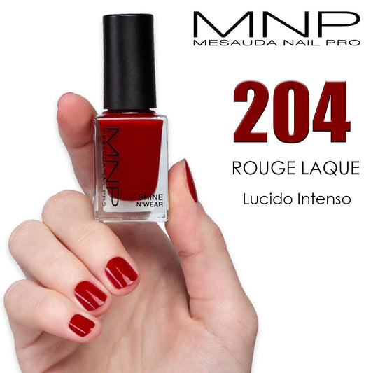MNP 10 ML SHINE N'WEAR - 204 - Rouge Laque