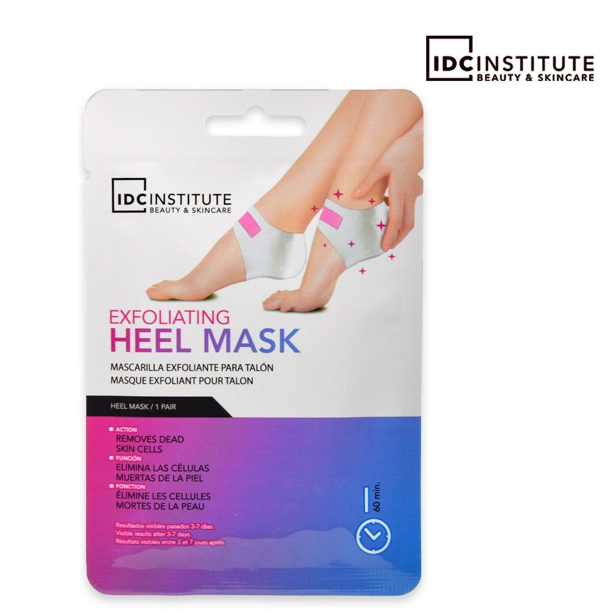Idc institute exfoliating heel mask