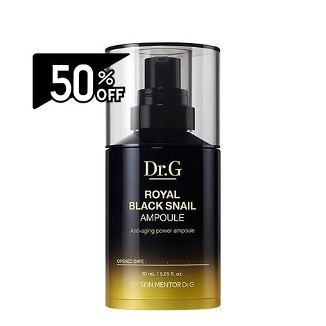 Dr.g Royal Black Snail Ampoule 2022 | Carsha Black Friday 50% OFF