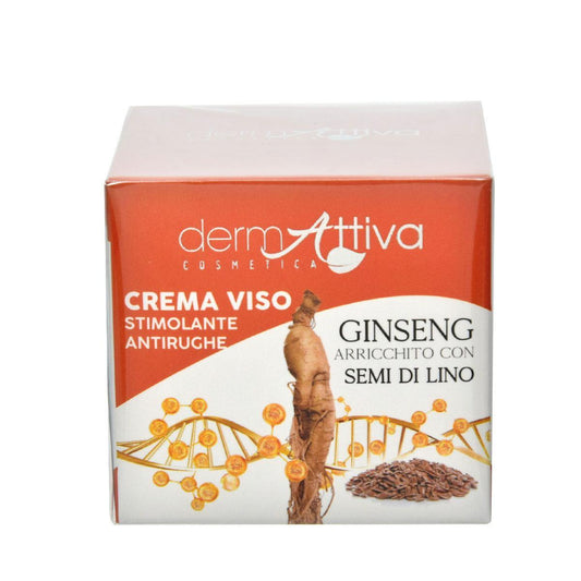 Dermattiva crema viso ginseng e semi di lino 50 ml