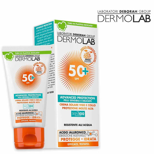 Dermolab crema solare viso collo protez. molto alta 50 ml spf 50+