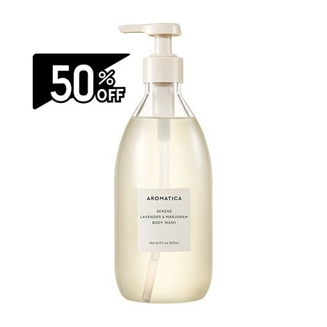 Aromatica Serene Body Wash Lavender & Majoram 500ml | Carsha Black Friday 50% OFF