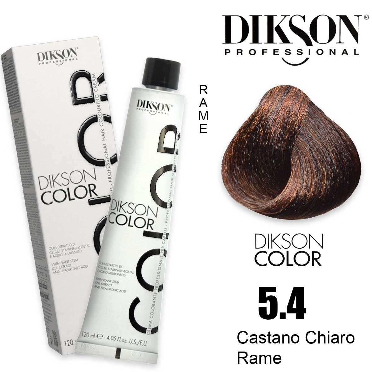 Dikson Dikson color 120 ml 5.4 castano chiaro rame