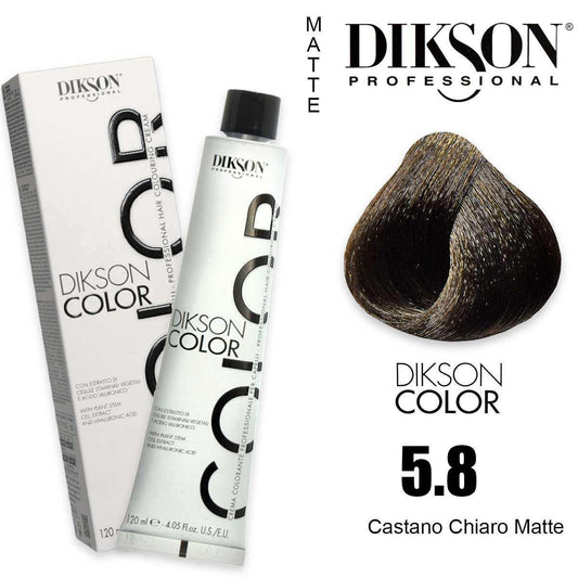 Dikson Dikson color 120 ml 5.8 castano chiaro matte