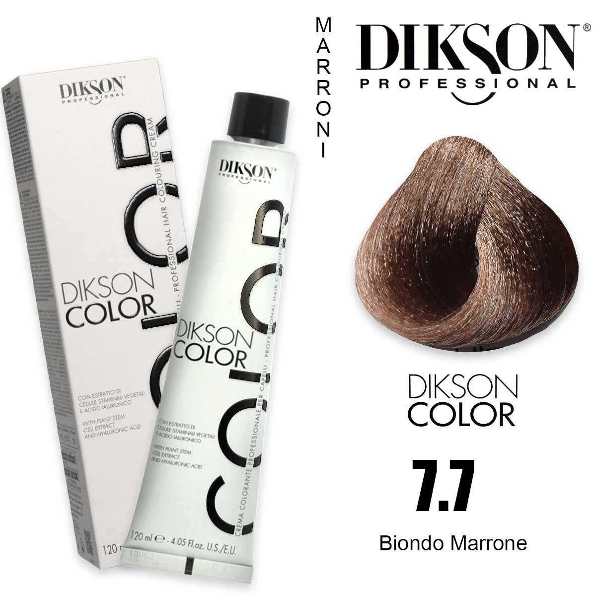 Dikson Dikson color 120 ml 7.7 biondo marrone