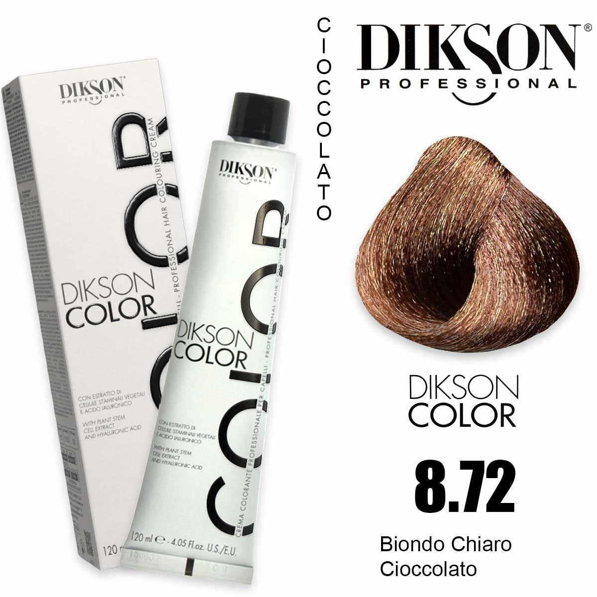 Dikson Dikson color 120 ml 8.72 biondo chiaro cioccolato