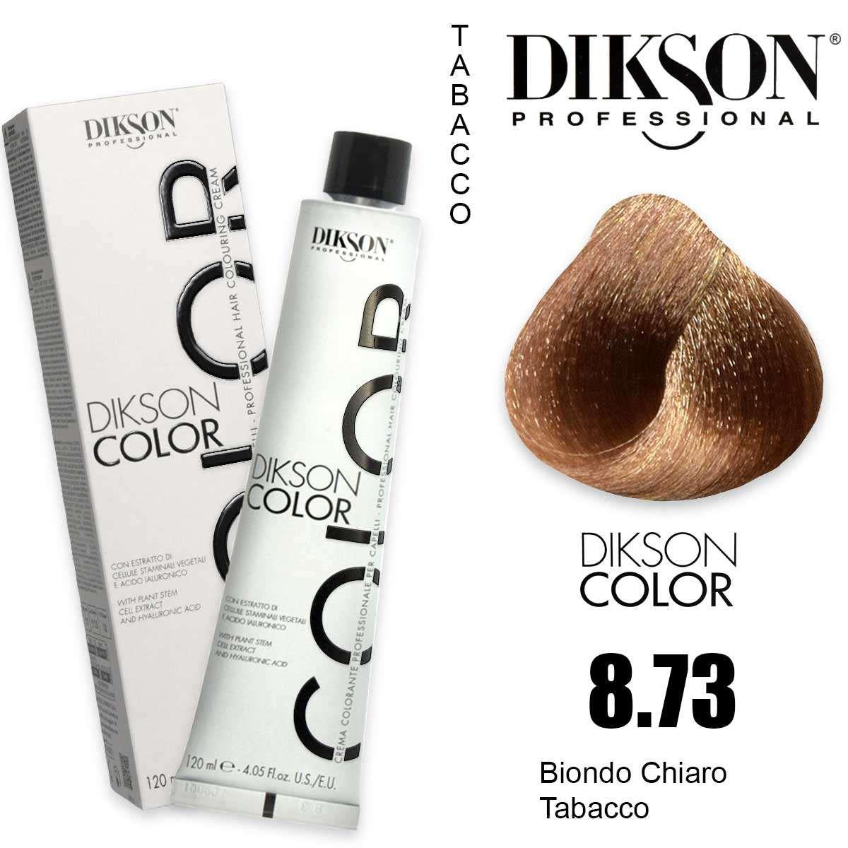 Dikson Dikson color 120 ml 8.73 biondo chiaro tabacco
