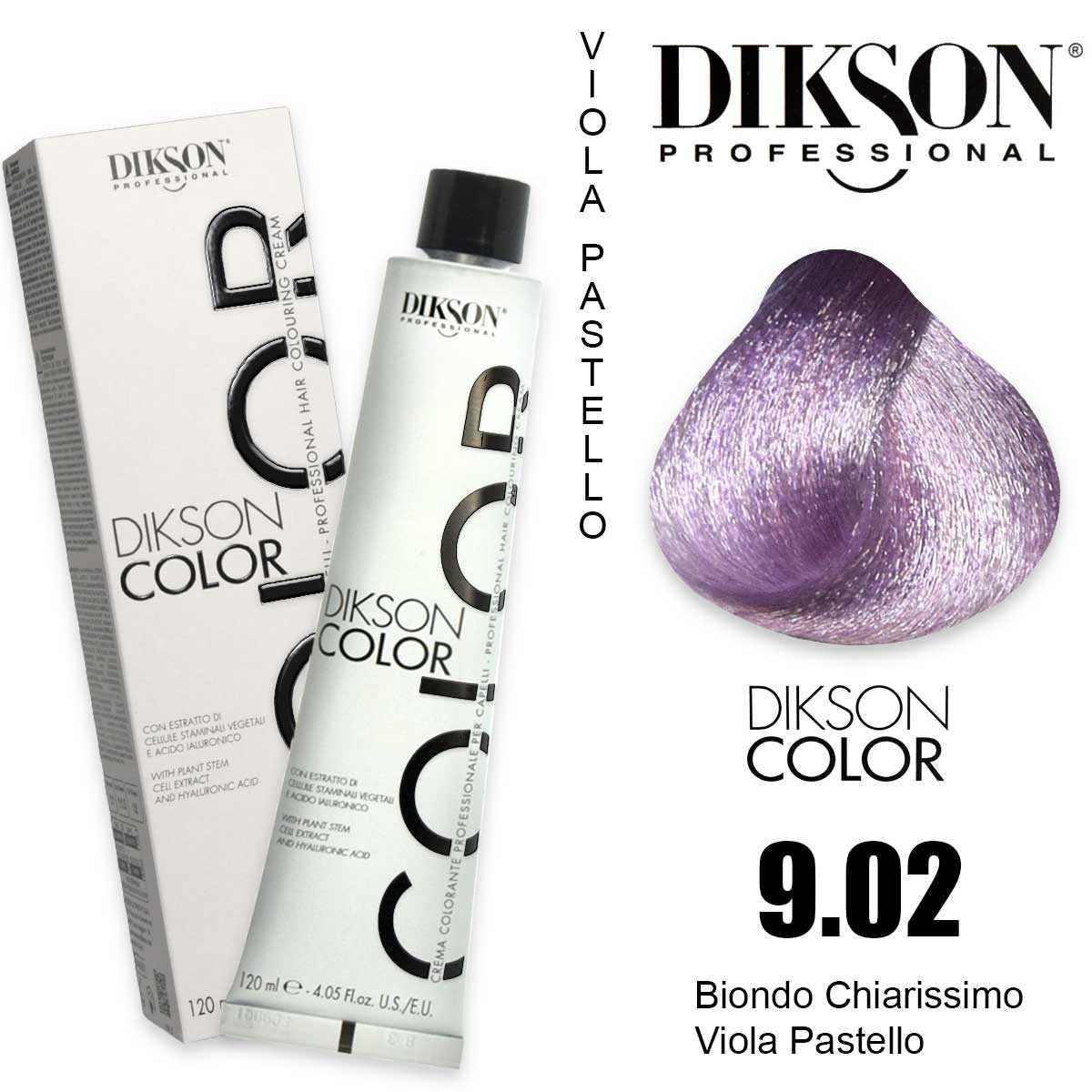 Dikson Dikson color 120 ml 9.02 biondo chiarissimo viola pastello