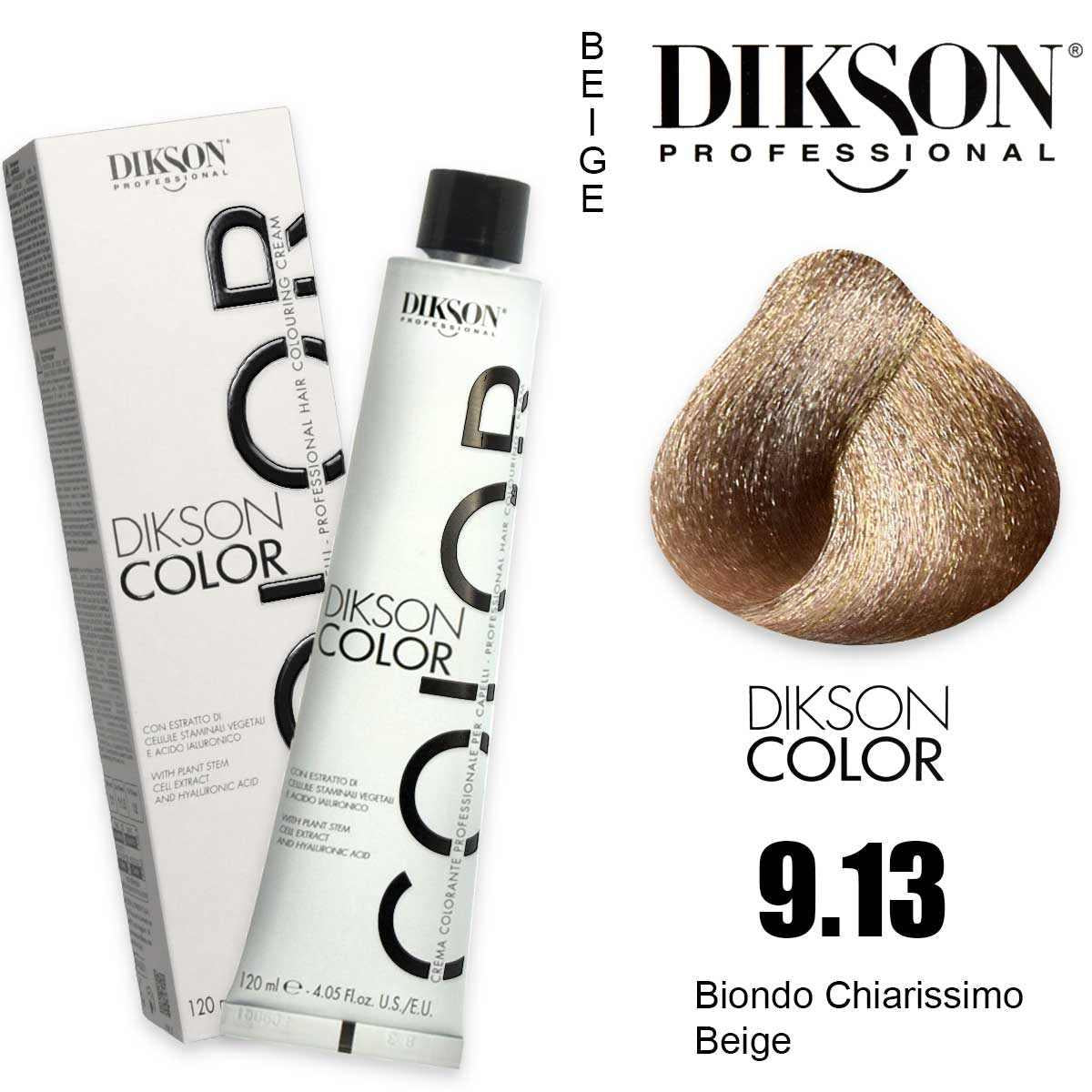 Dikson Dikson color 120 ml 9.13 biondo chiarissimo beige
