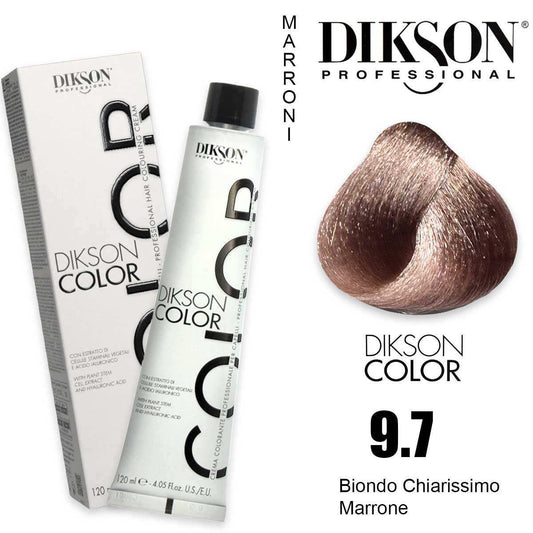 Dikson Dikson color 120 ml 9.7 biondo chiarissimo marrone