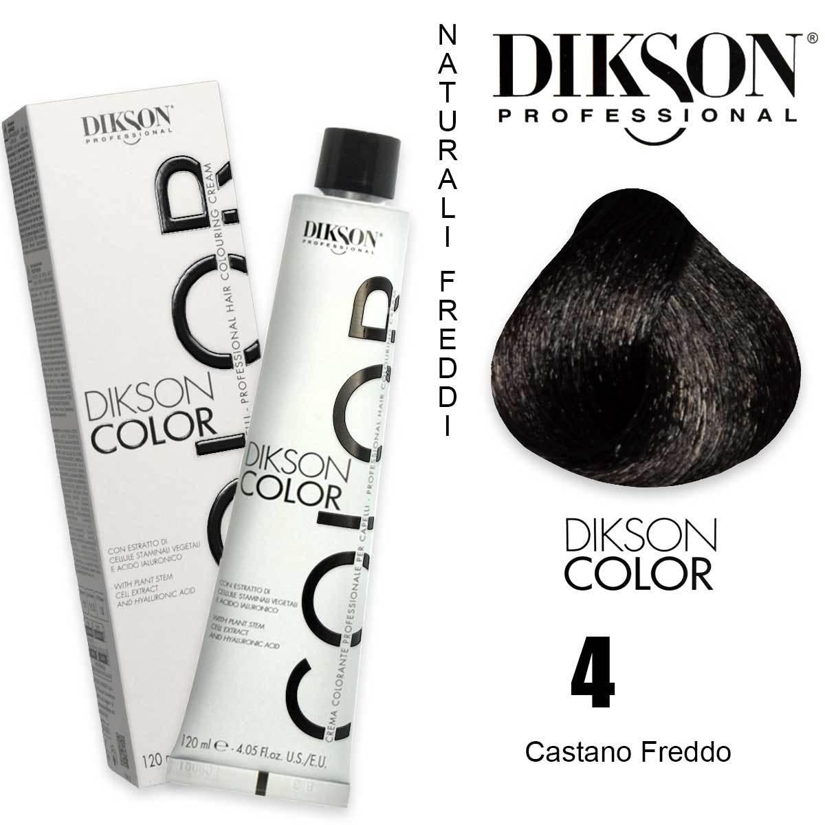 Dikson Dikson color 120 ml 4 castano freddo