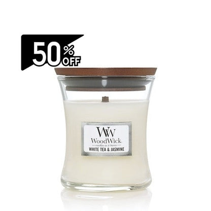 Woodwick Mini Whitetea&jasmin | Carsha Black Friday 50% OFF