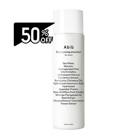 Abib Rebalancing Emulsion Skin Booster 200ml | Carsha Black Friday 50% OFF