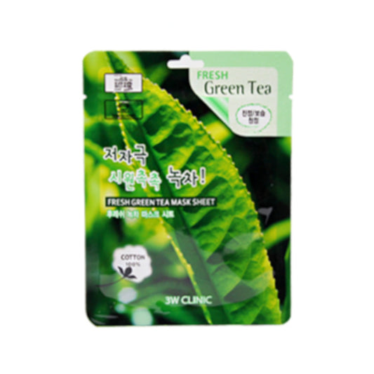 Wholesale 3W Clinic - Fresh Green Tea Mask Sheet - 1pc | Carsha