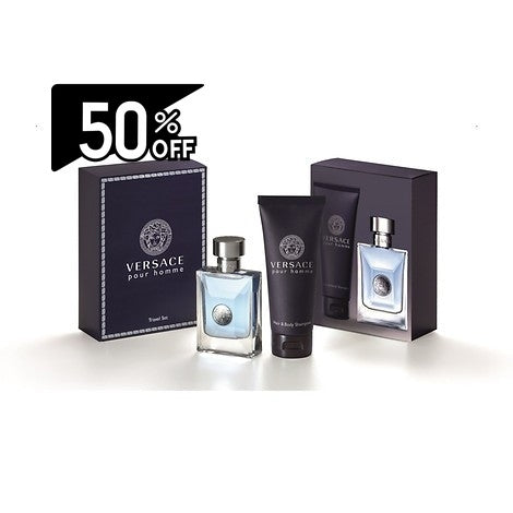 Versace Pfm Pour Homme Travel Set | Carsha Black Friday 50% OFF