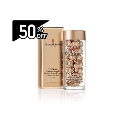 Elizabeth Arden Ceramide Capsules Vitamin C Radiance Renewal Serum 60caps | Carsha Black Friday 50% OFF