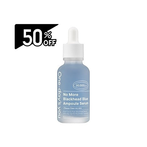 One Days You No More Blackhead Blue Ampoule Serum | Carsha Black Friday 50% OFF