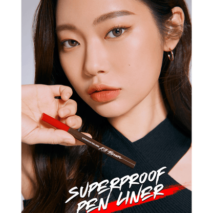 On Sale: Clio Superproof Pen Liner Kill Brown 002 Brown | Carsha Beauty