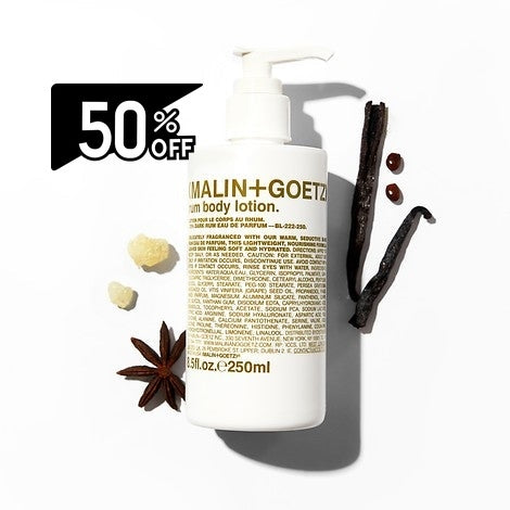 Malin+goetz Rum Body Lotion | Carsha Black Friday 50% OFF