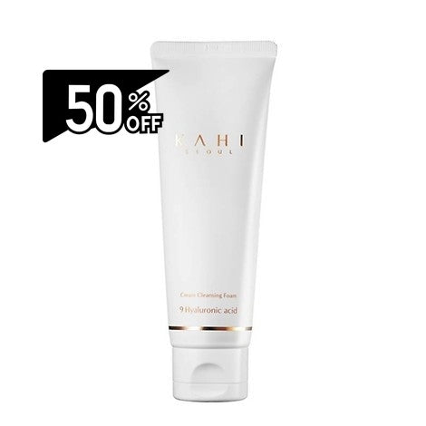 Kahi Cream Cleansing Foam 80ml | Carsha Black Friday 50% OFF