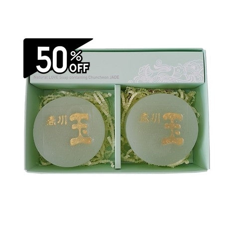 Natural Love Bio Natural Love Soap Containing Chuncheon Jade Round 2ea | Carsha Black Friday 50% OFF