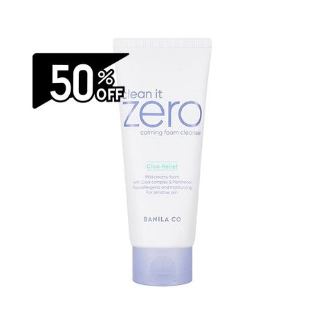 Banila Co Clean It Zero Calming Foam Cleanser-150ml | Carsha Black Friday 50% OFF