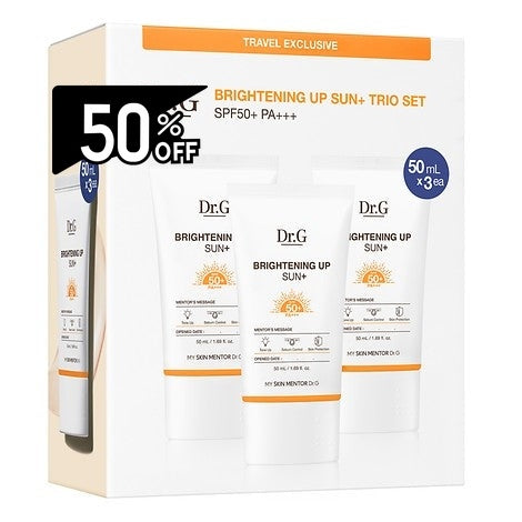 Dr.g Brightening Up Sun Plus Trio Set 50ml*3 | Carsha Black Friday 50% OFF