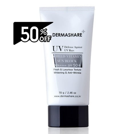 Dermashare Uv Shield Vitamin Sun Block 70g | Carsha Black Friday 50% OFF