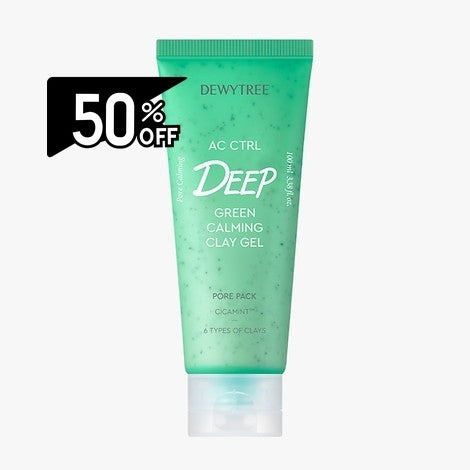 Dewytree Ac Control Deep Green Calming Glay Gel Pore Pack (single) | Carsha Black Friday 50% OFF