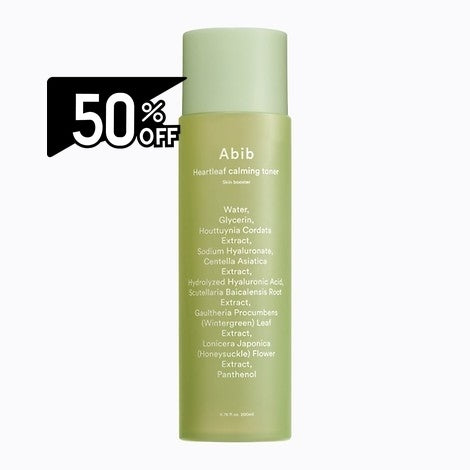 Abib Heartleaf Calming Toner | Carsha Black Friday 50% OFF