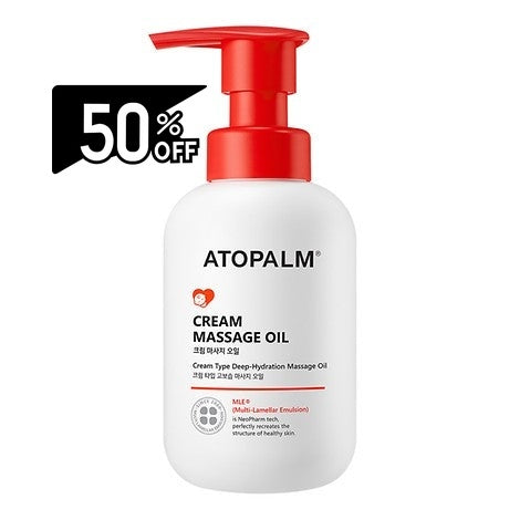 Atopalm At Cream Massage Oil 200ml | Carsha Black Friday 50% OFF