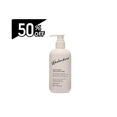 Weeknders Lemongrass Hand&bodywash 300ml | Carsha Black Friday 50% OFF