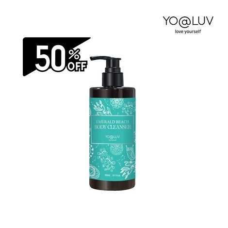 Yoaluv Emerald Beach Body Cleanser 300ml | Carsha Black Friday 50% OFF